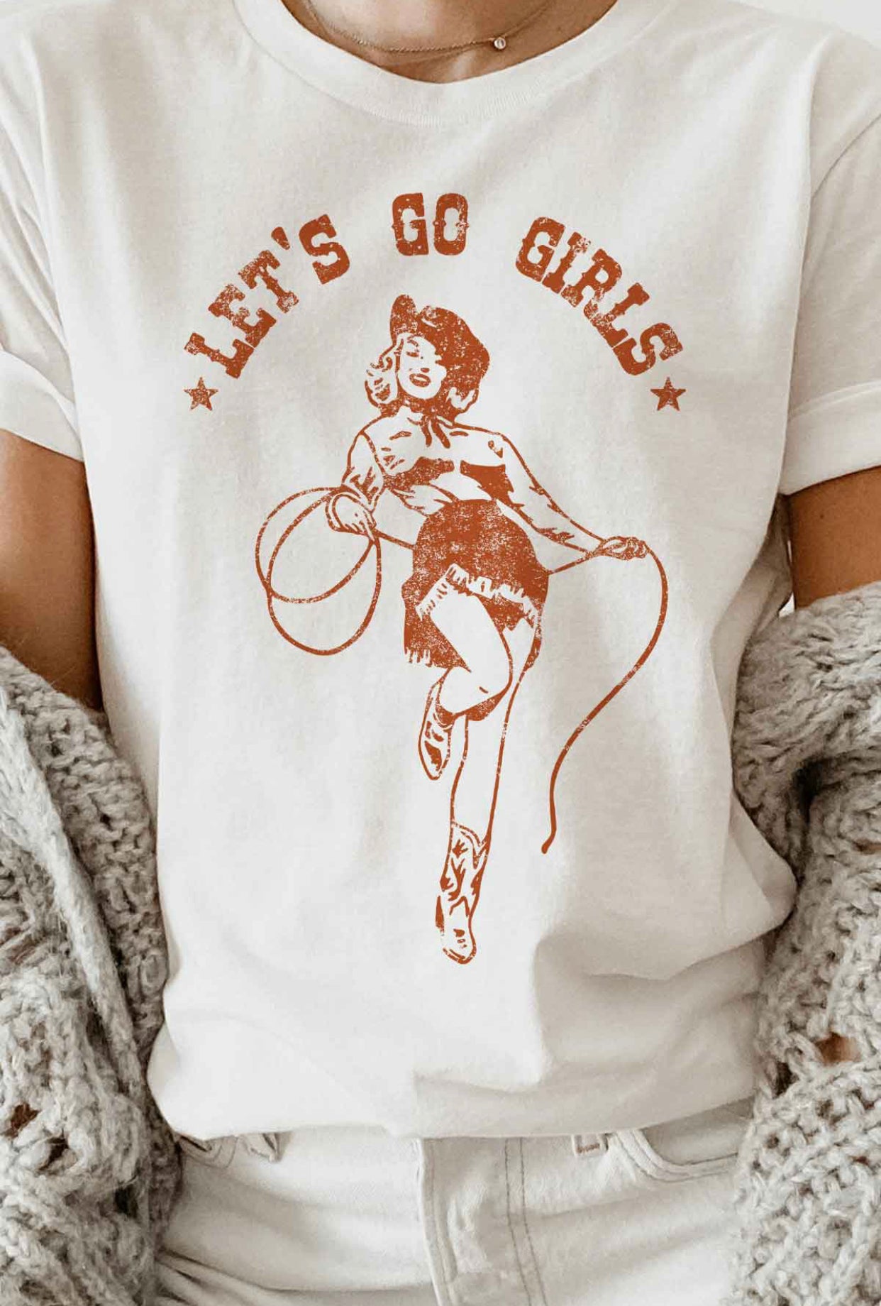 Lets Go Girls Graphic T-Shirt