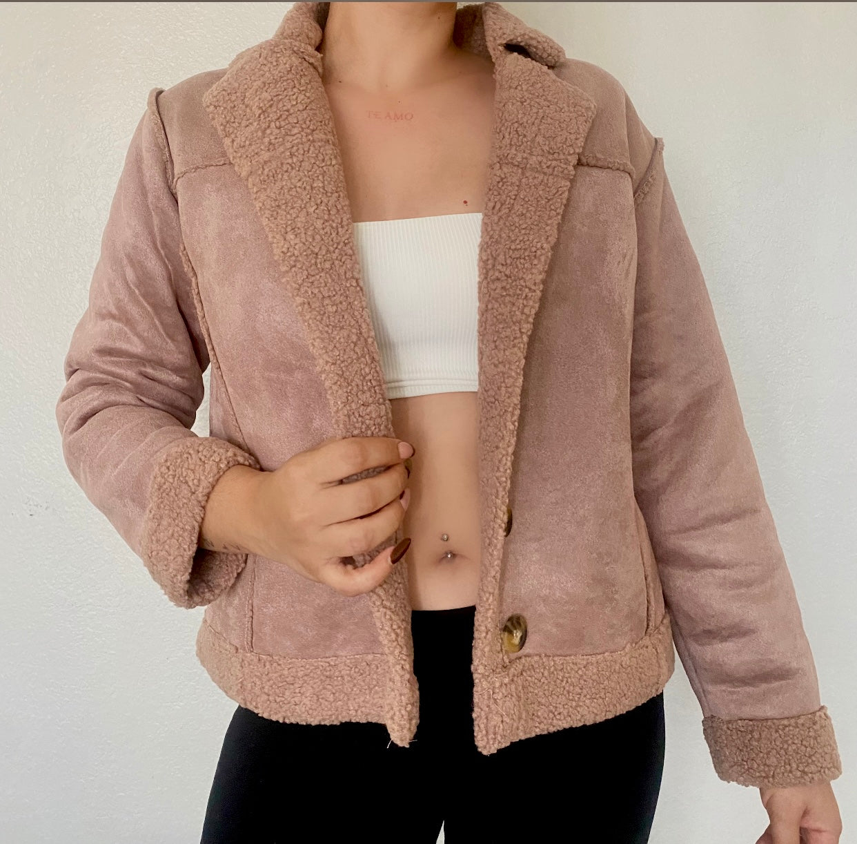 Faux Shearling Jacket