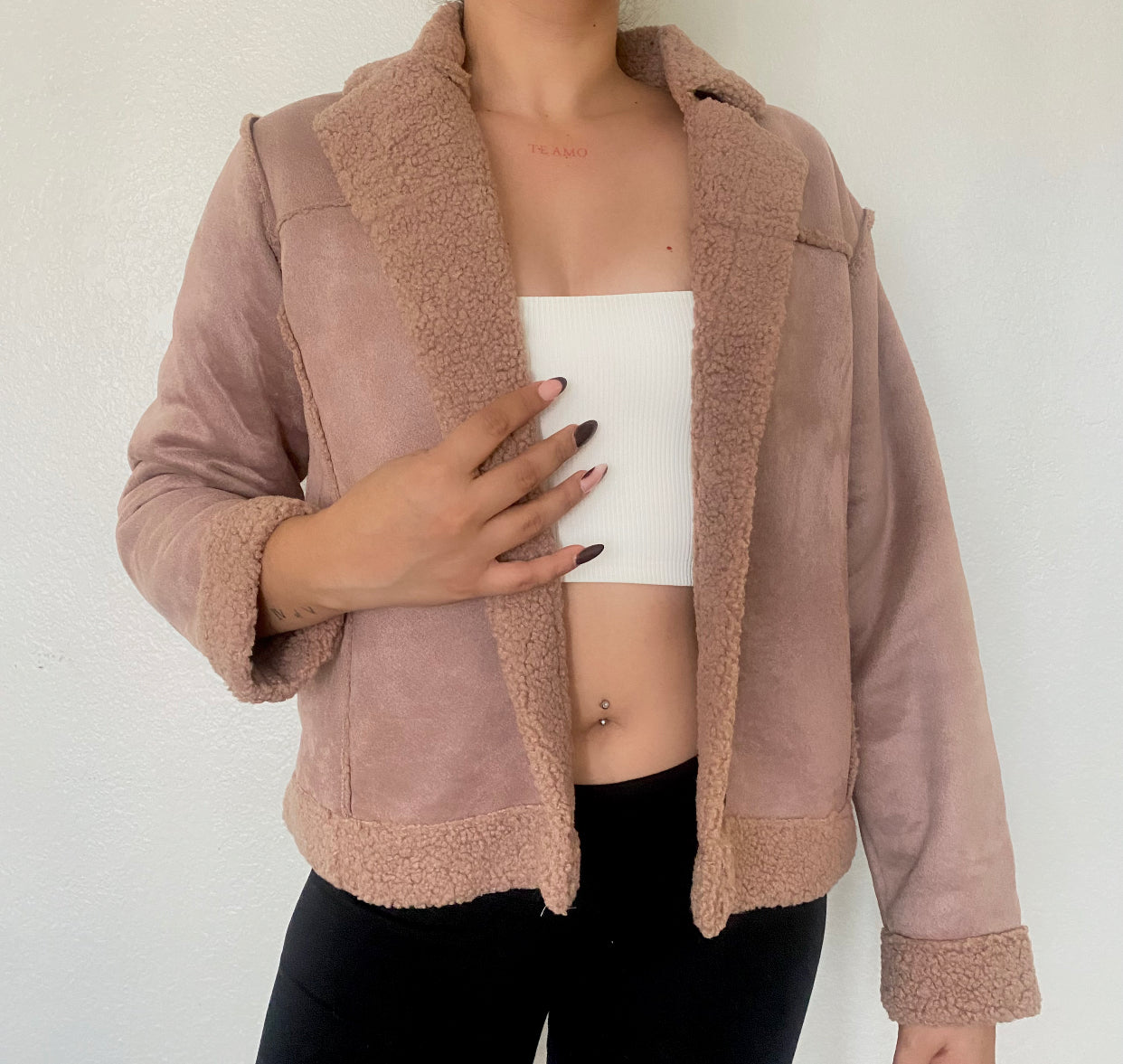 Faux Shearling Jacket