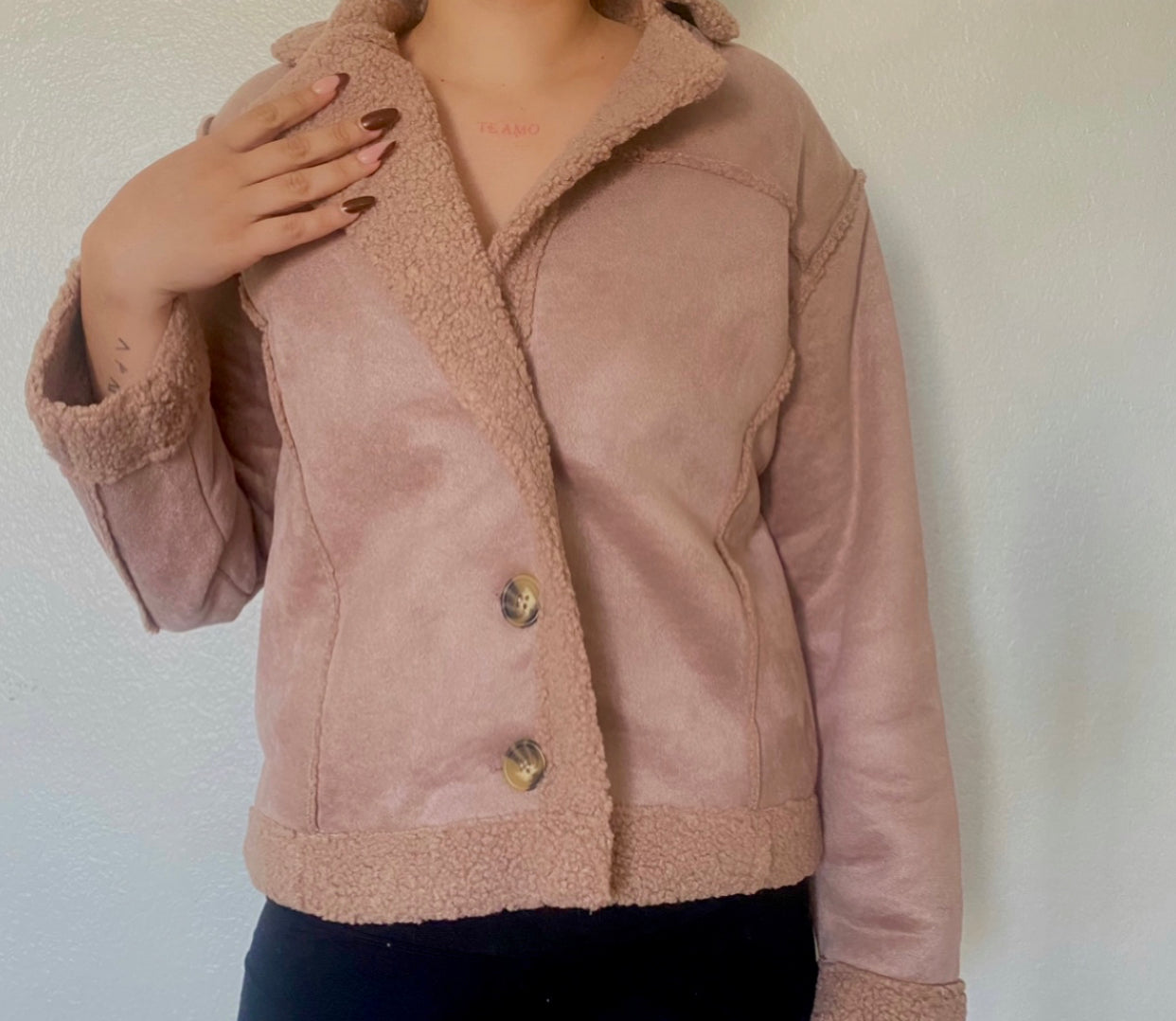 Faux Shearling Jacket