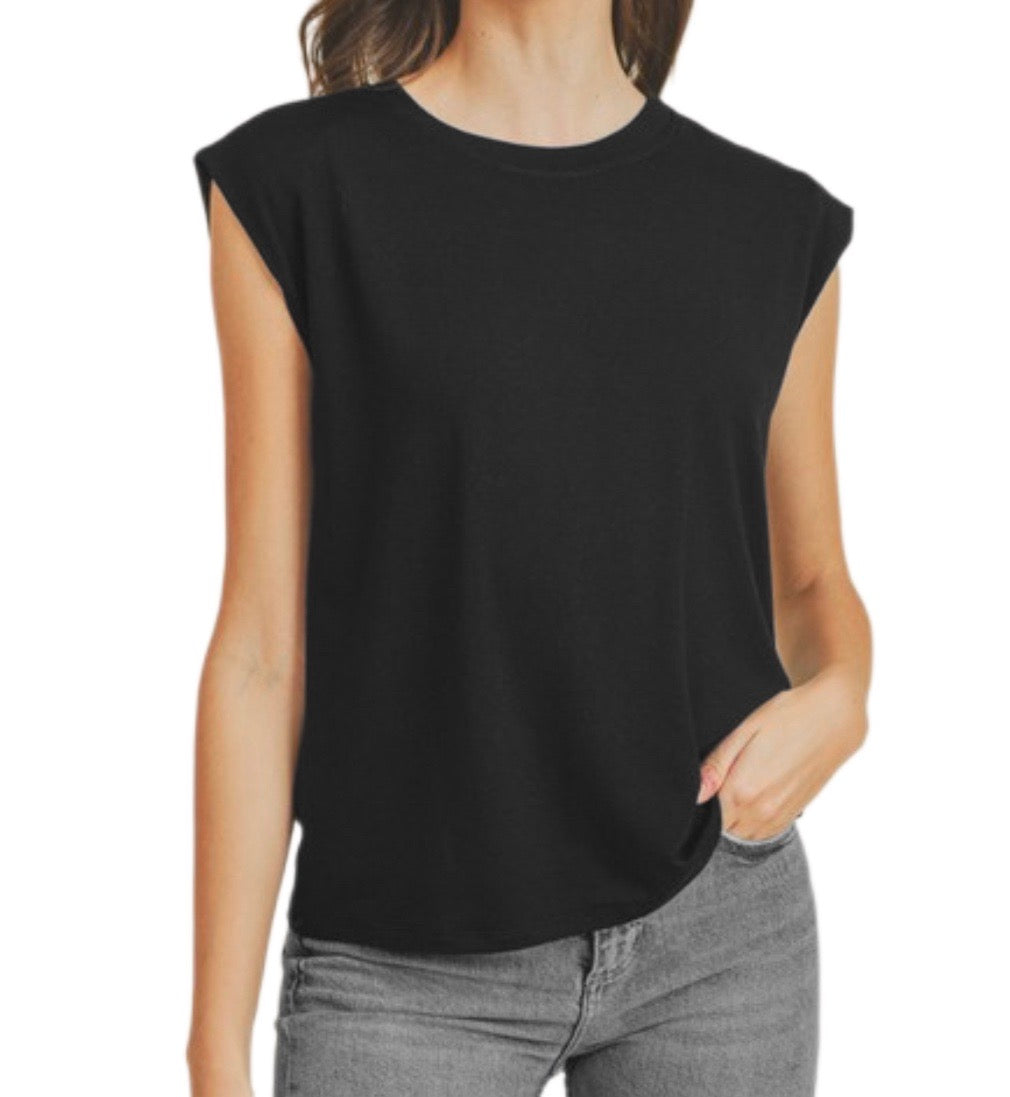 Short Sleeved Basic Top