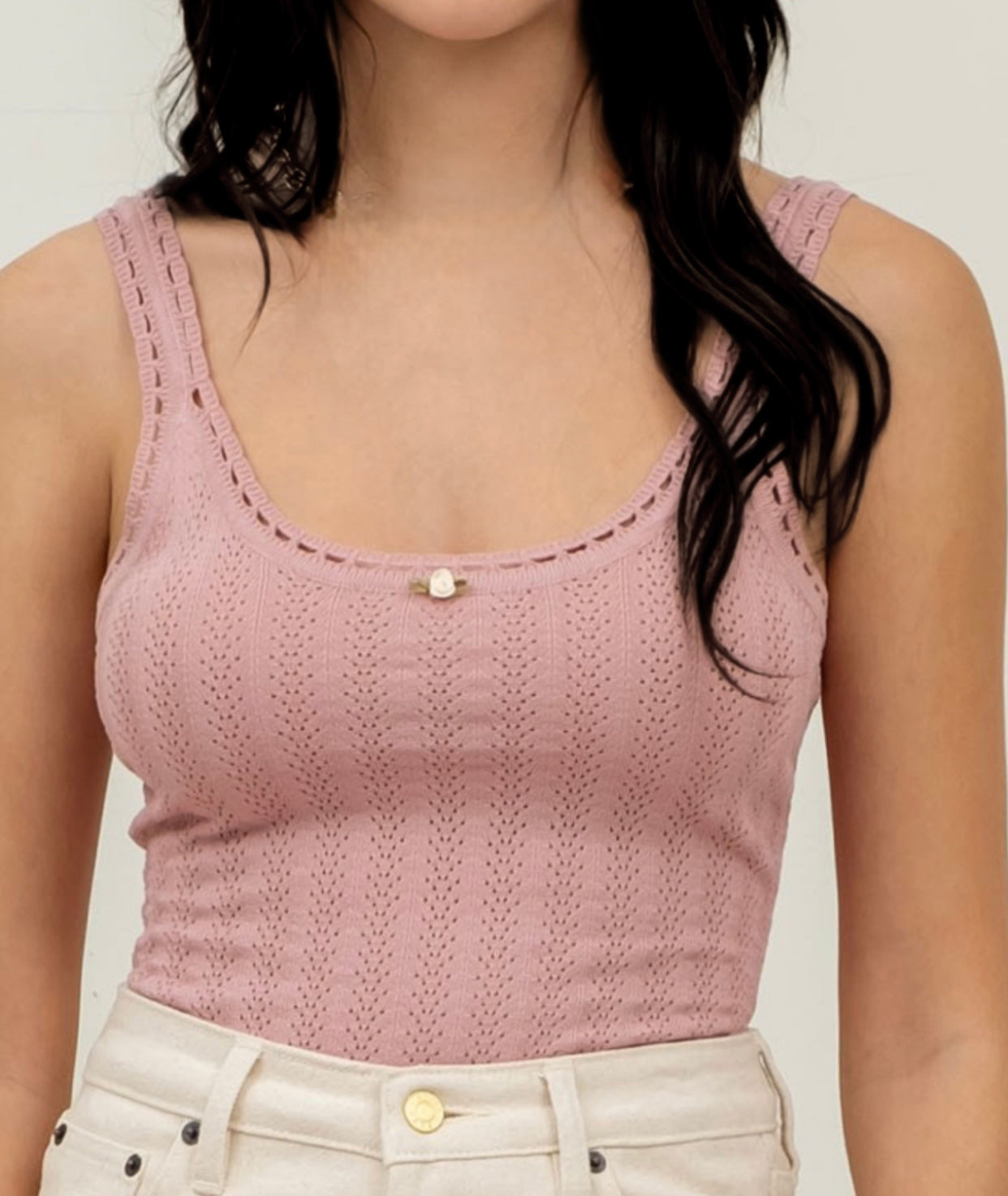 La Rosa Knit Tank Top